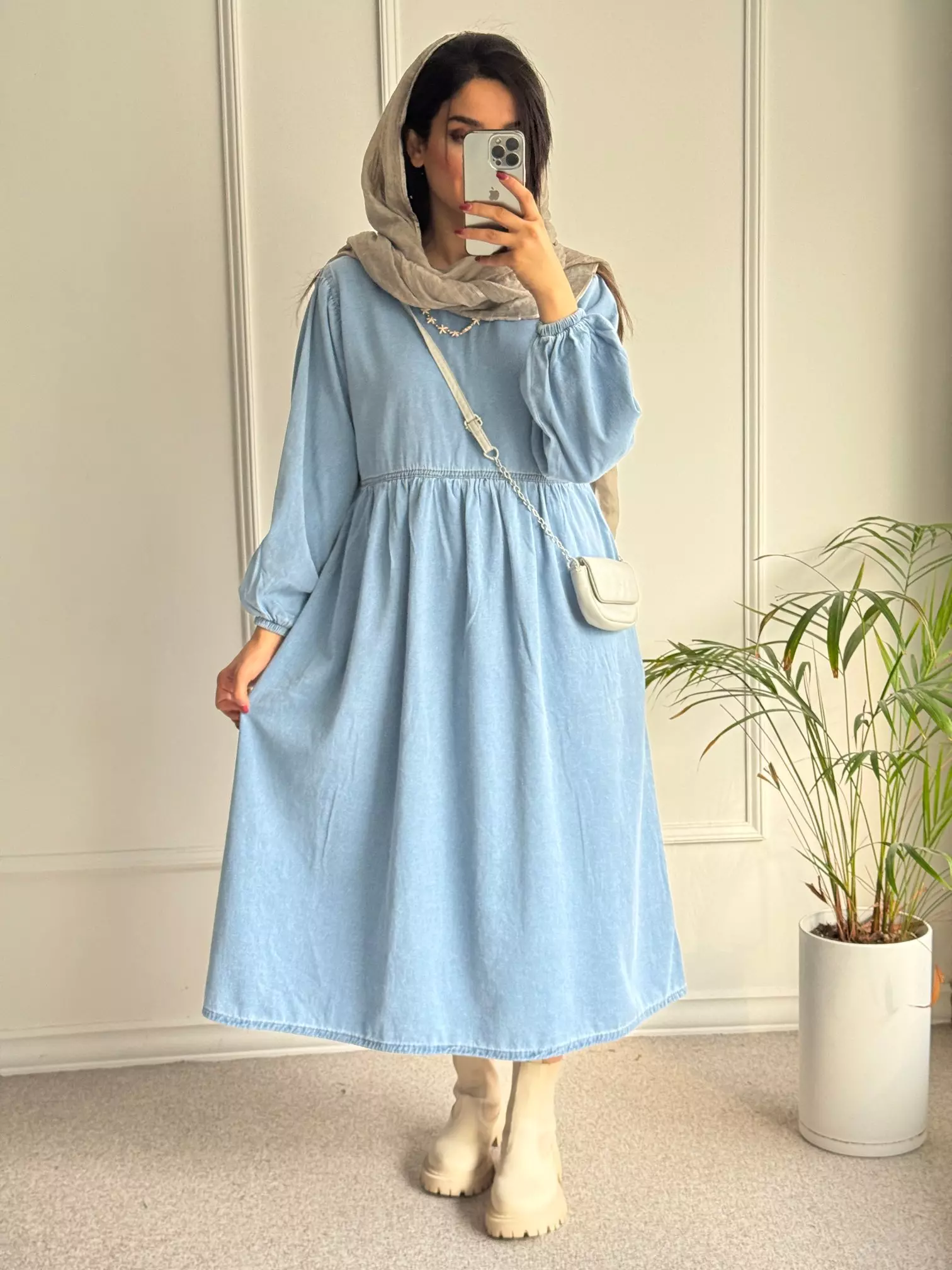 پیراهن جین درسا